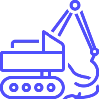 Earthworks / Sanitation Icon